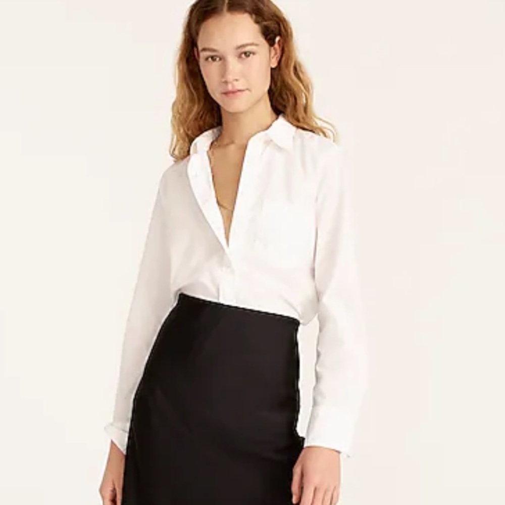 J. Crew Cotton Popover  EUC